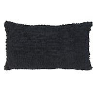 Crosby St. Black Boucle Throw Pillow, 14x24
