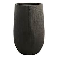 Crosby St. Clovis Black Tall Outdoor Planter, Extra Large