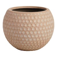 Tracey Boyd Natural Round Outdoor Planter, Medium