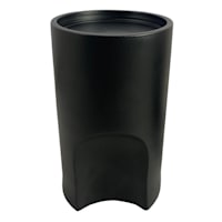 Crosby St. Black Pillar Candle Holder, 6"