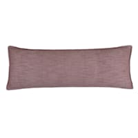 Honeybloom Purple Solid Oblong Throw Pillow, 14x36