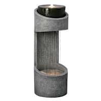 Pre-Lit Rainfall Outdoor Fountain, 25"
