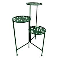 Found & Fable 3-Tier Metal Folding Plant Stand, 28"