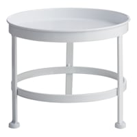 White Metal Plant Stand, Large