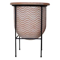 Tracey Boyd Natural Planter Stand, Small