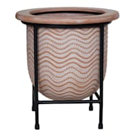 Tracey Boyd Natural Planter Stand, Medium
