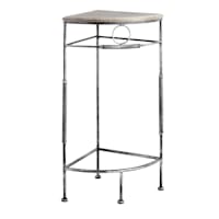 Metal & Wood Plant Stand, Medium