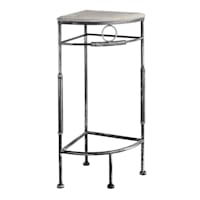 Metal & Wood Plant Stand, Small