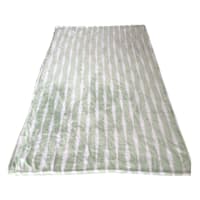 Providence Green Fern Micro Plush Throw Blanket, 50x60