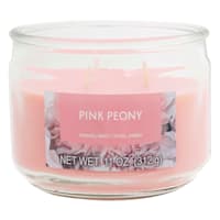 Pink Peony Scented Jar Candle, 11oz