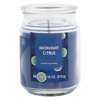 Midnight Citrus Scented Jar Candle, 18oz