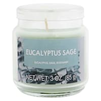 Eucalyptus Sage Scented Jar Candle, 3oz