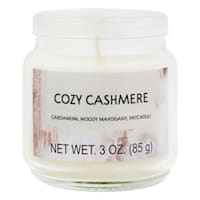 Cozy Cashmere Scented Jar Candle, 3oz