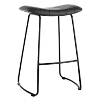 Crosby St. Jude Barstool, Black