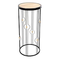 Wooden Top Plant Stand, Medium