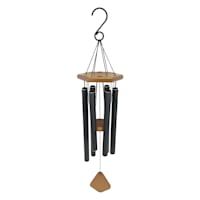 Metal & Wood Wind Chime, 24"