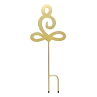 Found & Fable Buddha Yard Stake, 26"