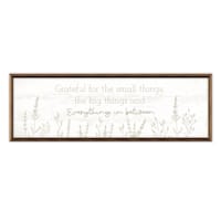 Honeybloom Everything In Between Wall Sign, 12x36