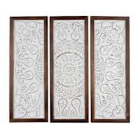 Found & Fable Wood Panel Set, 36x33
