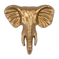 Tracey Boyd Metal Elephant Wall Hook, 6"