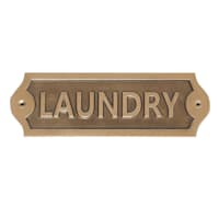 Honeybloom Laundry Wall Decor, 16x5