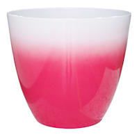 Ombre Red Egg Outdoor Planter, Medium