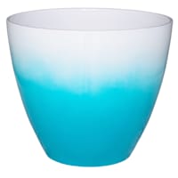 Ombre Blue Egg Outdoor Planter, Small