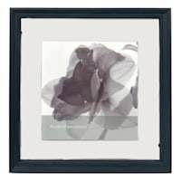 Black Ornate Floating Wall Frame, 12"
