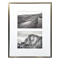 2-Opening Champagne Thin Collage Picture Frame, 11x14