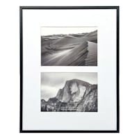 2-Opening Black Thin Collage Picture Frame, 11x14