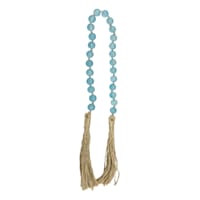 Blue Glass Bead Garland, 30"