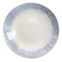 Ty Pennington Blue Glaze Ceramic Decorative Bowl, 13x3