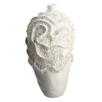 Ty Pennington White Coral Bottle Vase, 16"