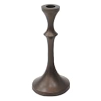 Antique Gold Candle Holder, 8"