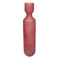Tracey Boyd Dark Pink Glass Vase, 14"