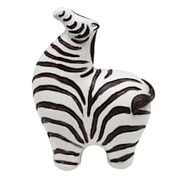 Tracey Boyd Zebra Figurine, 4.3"