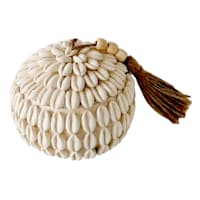 Tracey Boyd Cowrie Shell Placeholder Box, 3.5"