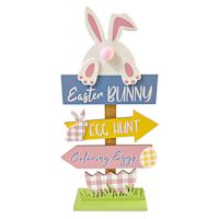 Homespun Easter Events Table Top Sign, 22"