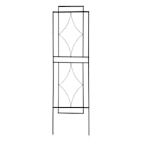 Crosby St. Black Geo Garden Trellis, 84"
