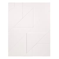 Crosby St. White Canvas Wall Art, 24x31