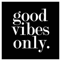 Good Vibes Only Canvas Wall Sign, 16"