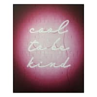 Cool to Be Kind Canvas Wall Sign, 16x20