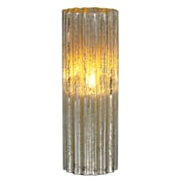 Providence Gold Scallop LED Candle, 10"