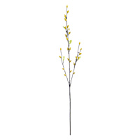 Yellow Pussy Willow Floral Spray, 32.5"
