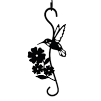 Hummingbird Garden Hook, 12"