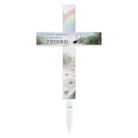 Cat Memorial Solar Yard Stake, 20"