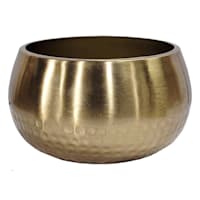 Gold Metal Bowl, 9x5