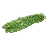 Found & Fable Green Glass Bead Garland, 8"