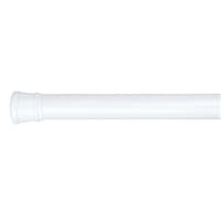 White Metal Tension Rod, 41-76"