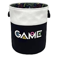 Gamer Fabric Round Laundry Hamper